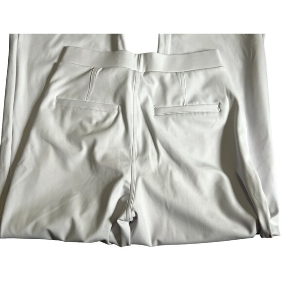 Halara High Waisted Plicated Side Pocket Straight Leg Work Pants Sz XL Womens Wh - Picture 8 of 8